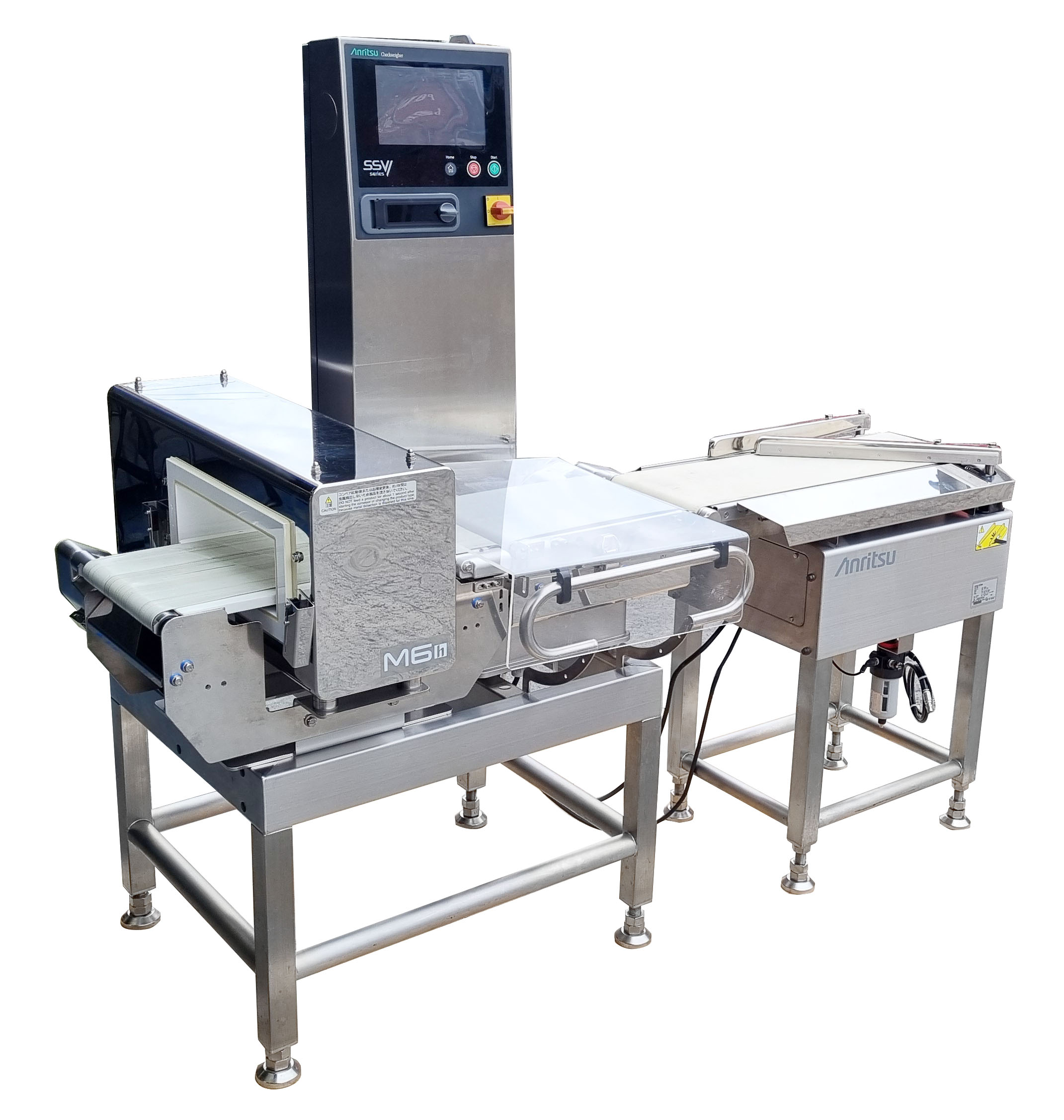 Anritsu Checkweigher/Metal Detector Combination Unit with Reject