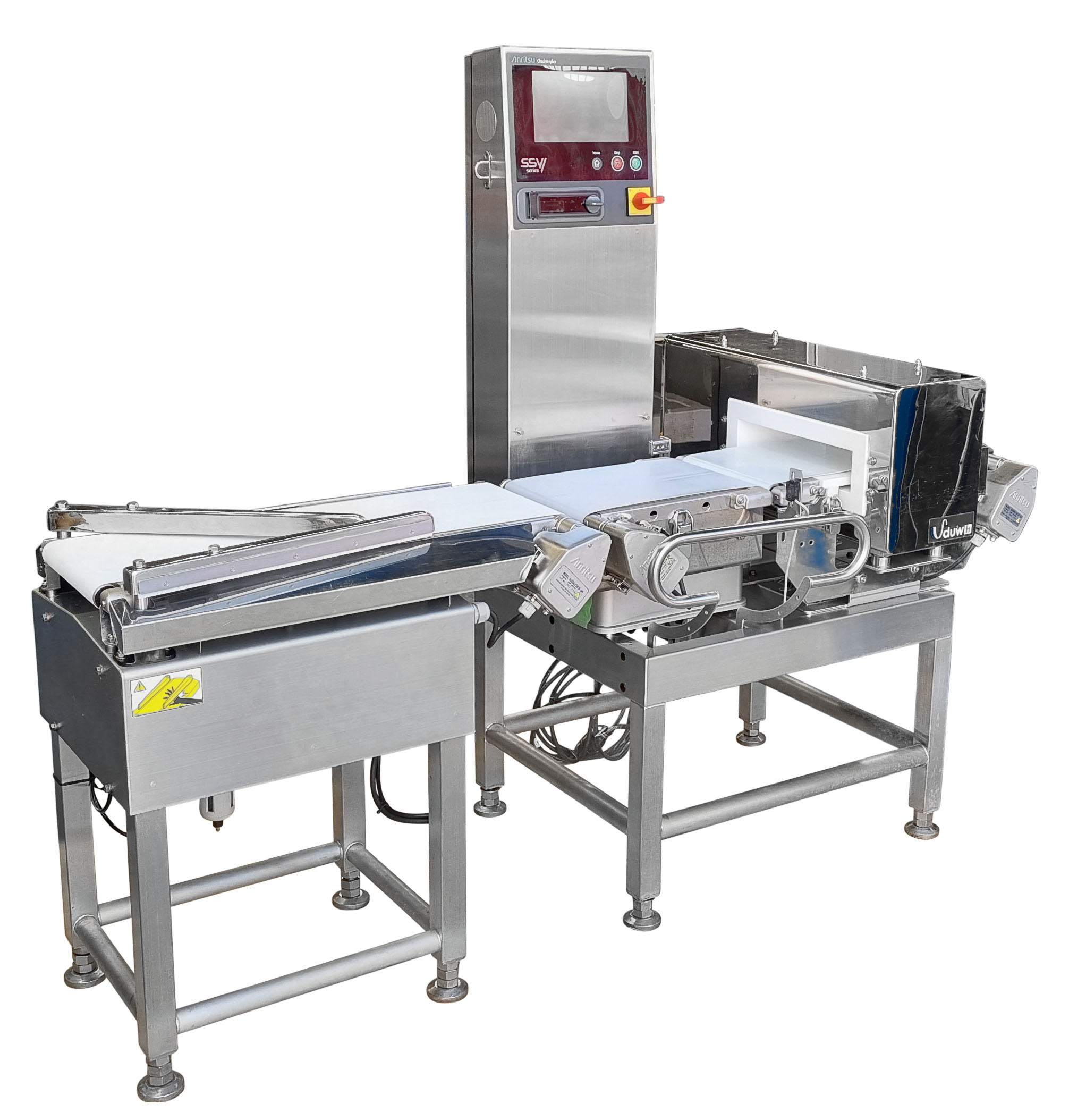 Anritsu Checkweigher/Metal Detector Combination Unit with Reject