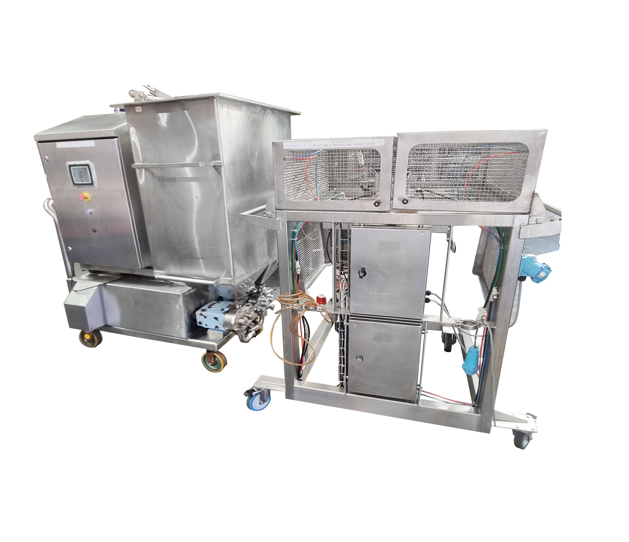 Travelling Twin Head Smart Pump Sauce Depositor