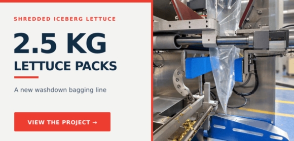Complete washdown bagging line case study