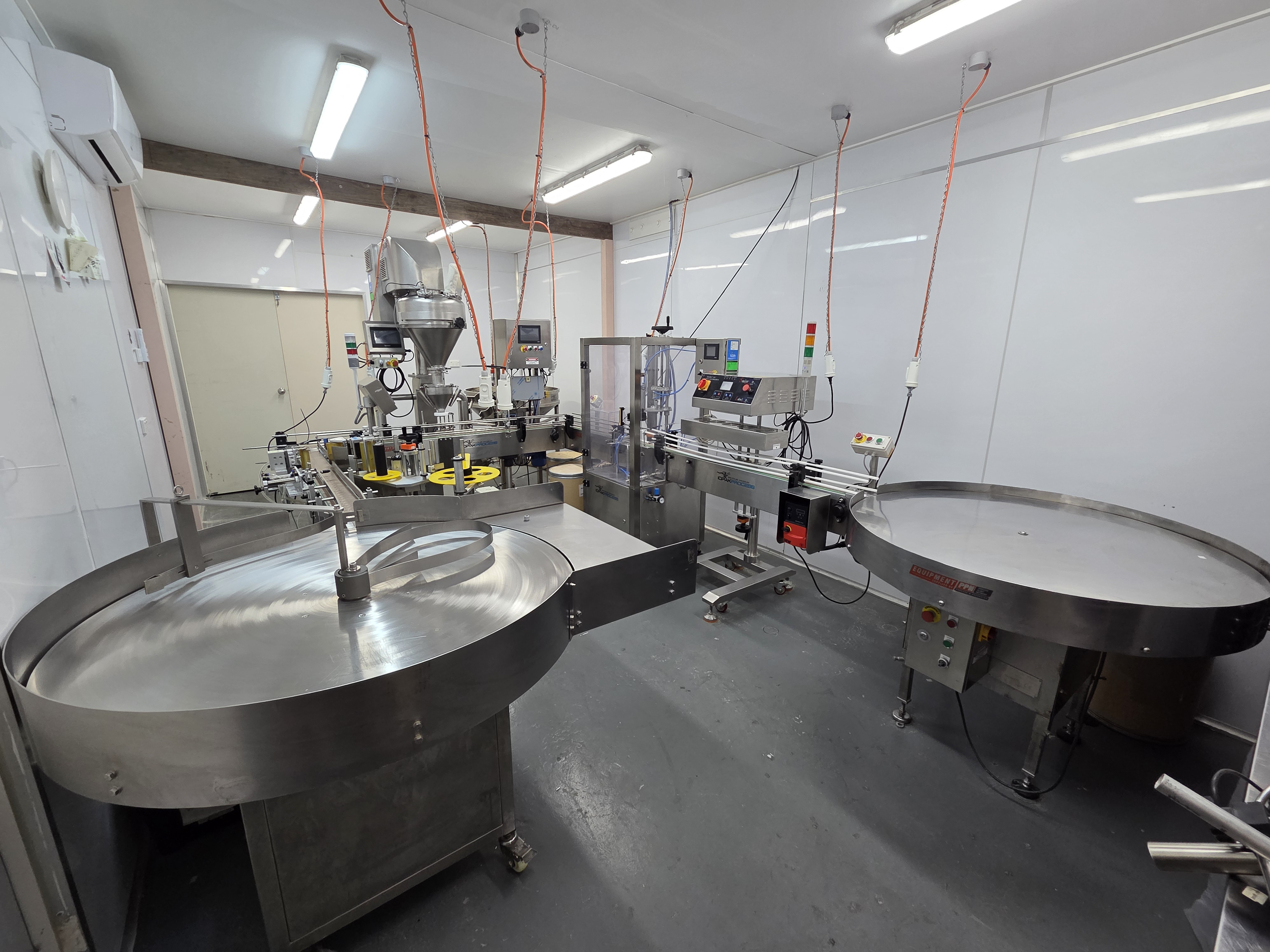 IOPAK Protein Jar Powder Filling Line