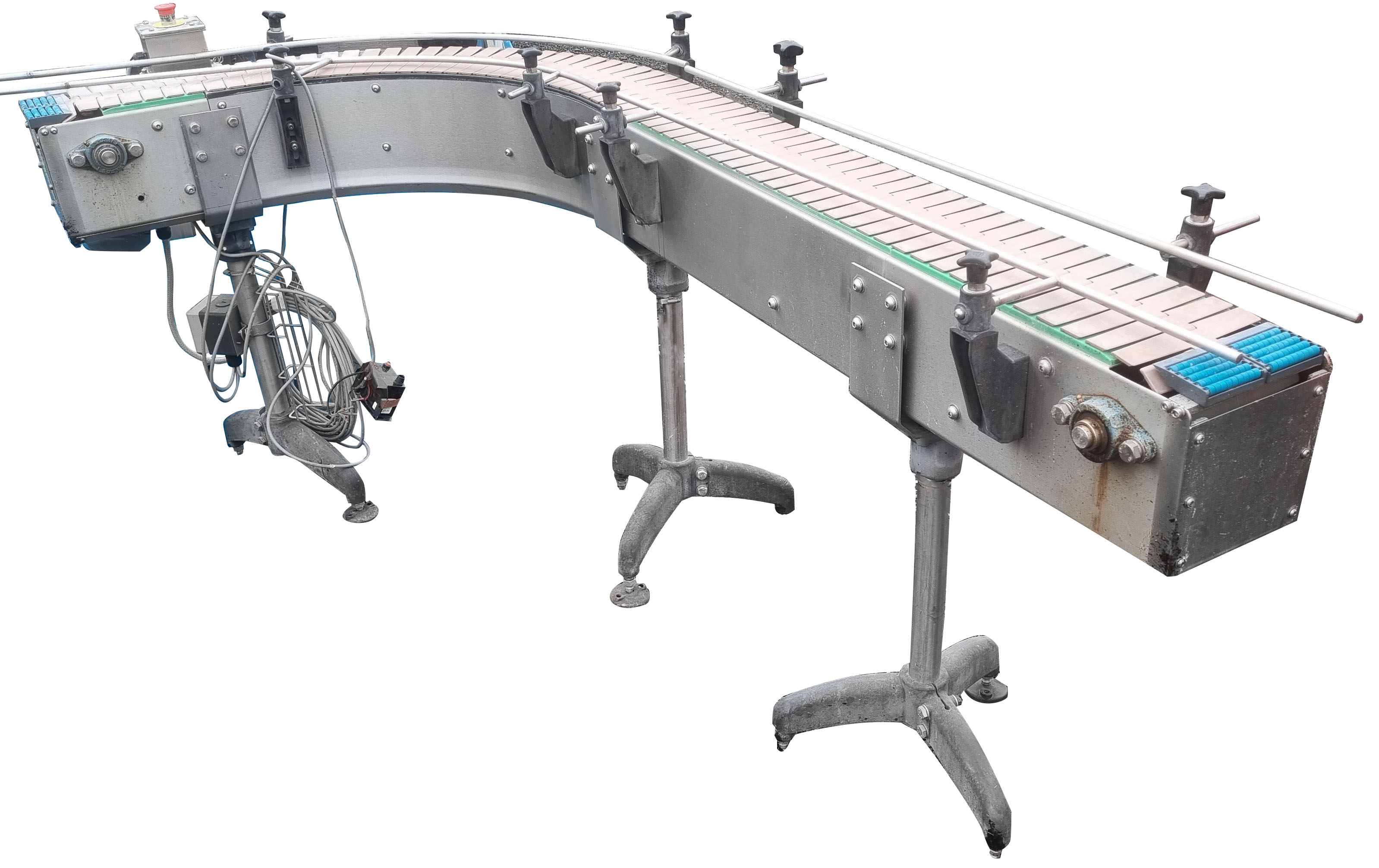 90 Degree Slat Belt Conveyor