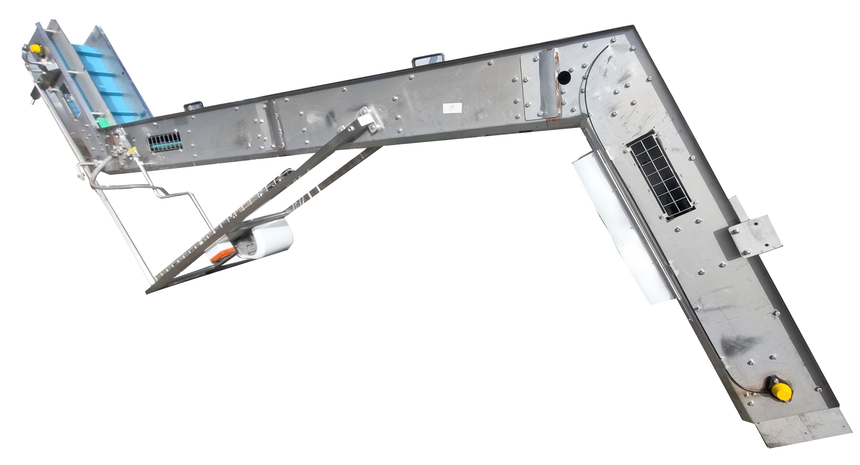 Conveyor Solutions Z-shaped Incline Conveyor