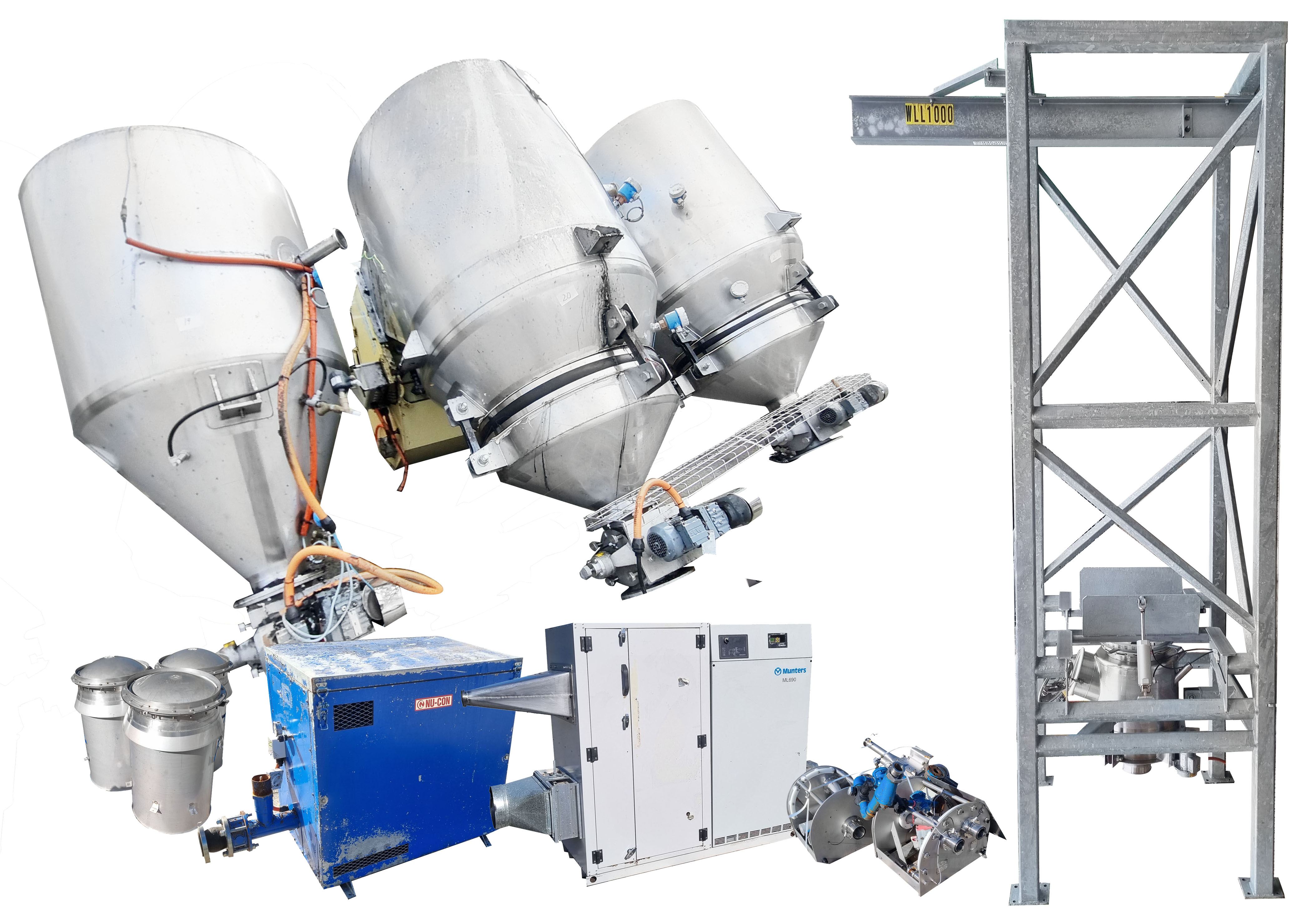 DONALDSON TORIT Sugar Dense Phase Transfer System
