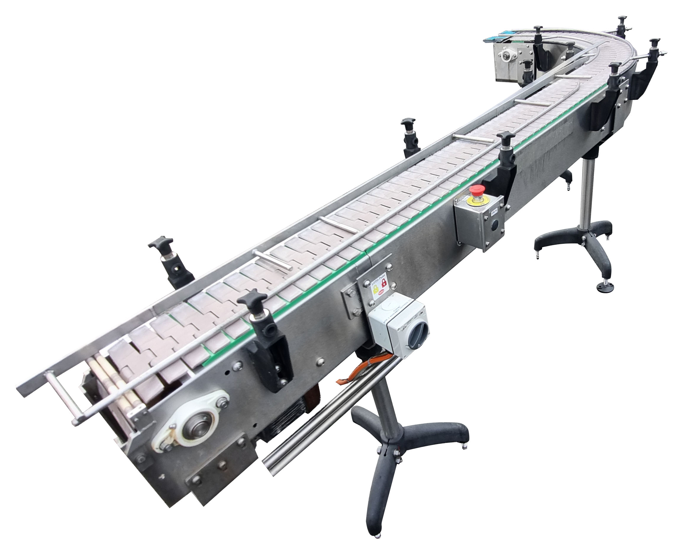 90 Degree Slat Belt Conveyor